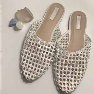 Forever 21 White Flats